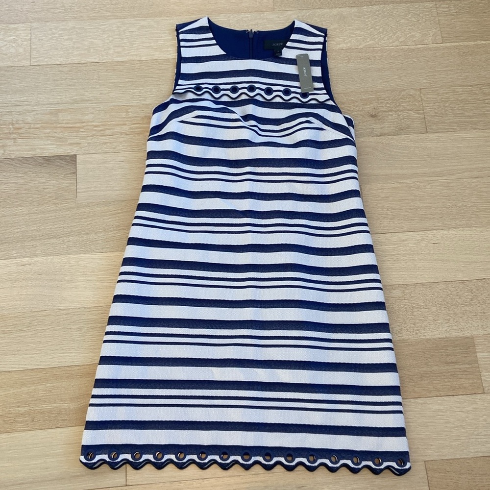 J. Crew BNWT Striped Dress - Picture 5 of 13